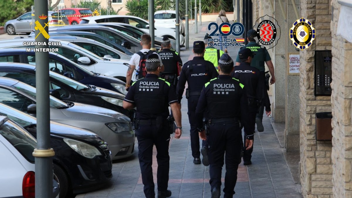 Guàrdia Urbana, Guàrdia Civil i Policia Nacional