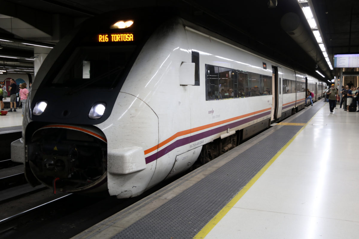 Tren a Tortosa