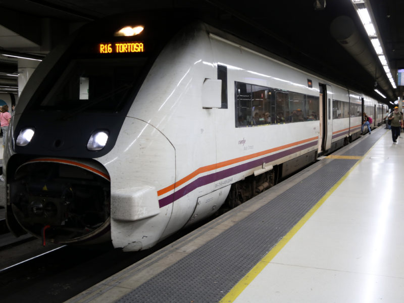 Tren a Tortosa