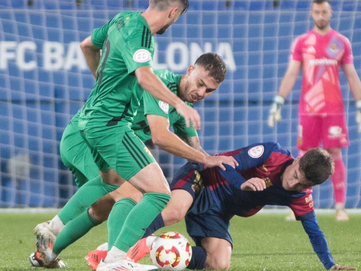 Gran partit del Nàstic contra el Barça Atlètic per sumar una nova victòria fora de casa (0-2)