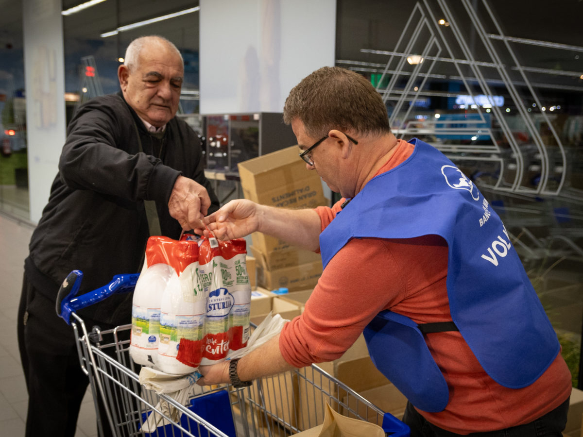 Més de 2.300 voluntaris participen a Tarragona en el Gran Recapte del Banc dels Aliments