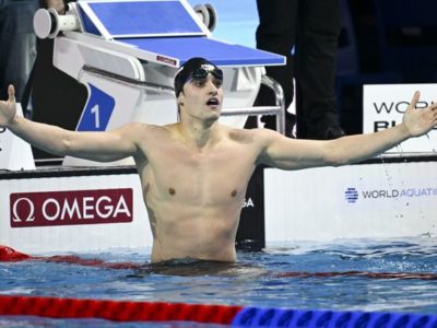 Carles Coll, campió del mon dels 200 metres braça