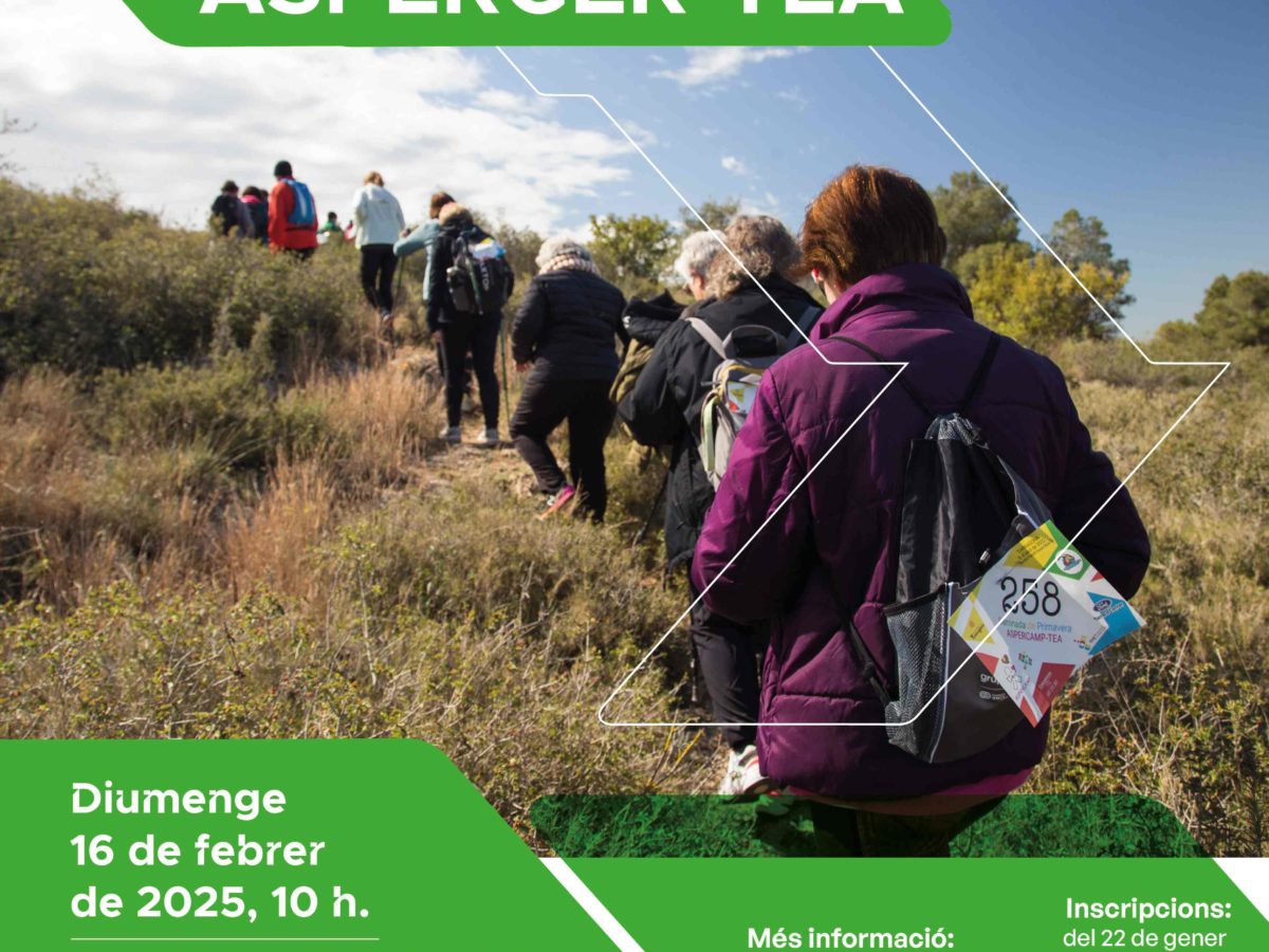 Obertes les inscripcions per a la caminada popular d’hivern Asperger-TEA