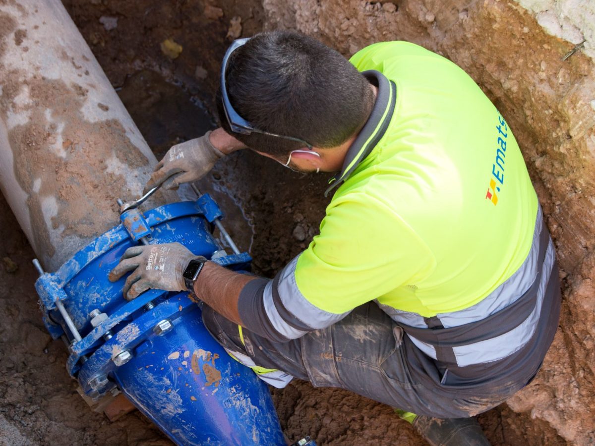 EMATSA inicia les obres de la xarxa d’abastament d’aigua potable al Carrer Tortosa