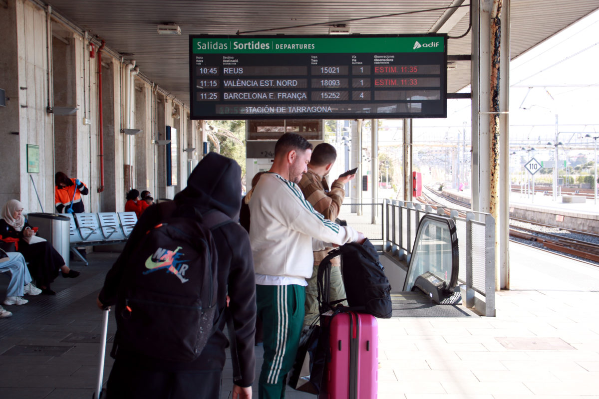 Estació Tren Tarragona. FOTO ACN