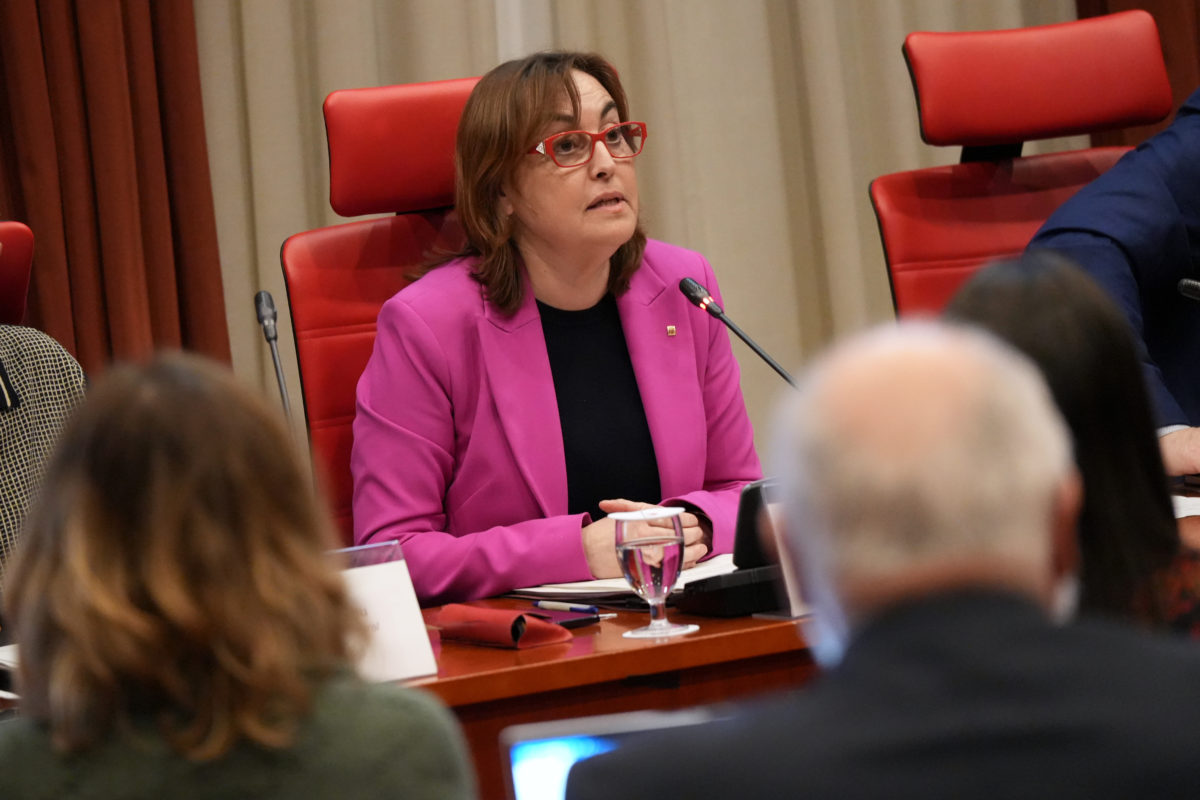 La consellera de Territori, Sílvia Paneque, durant la compareixença en comissió al Parlament Data de publicació: dimecres 19 de març del 2025, 16:28 Localització: Barcelona Autor: Nico Tomás