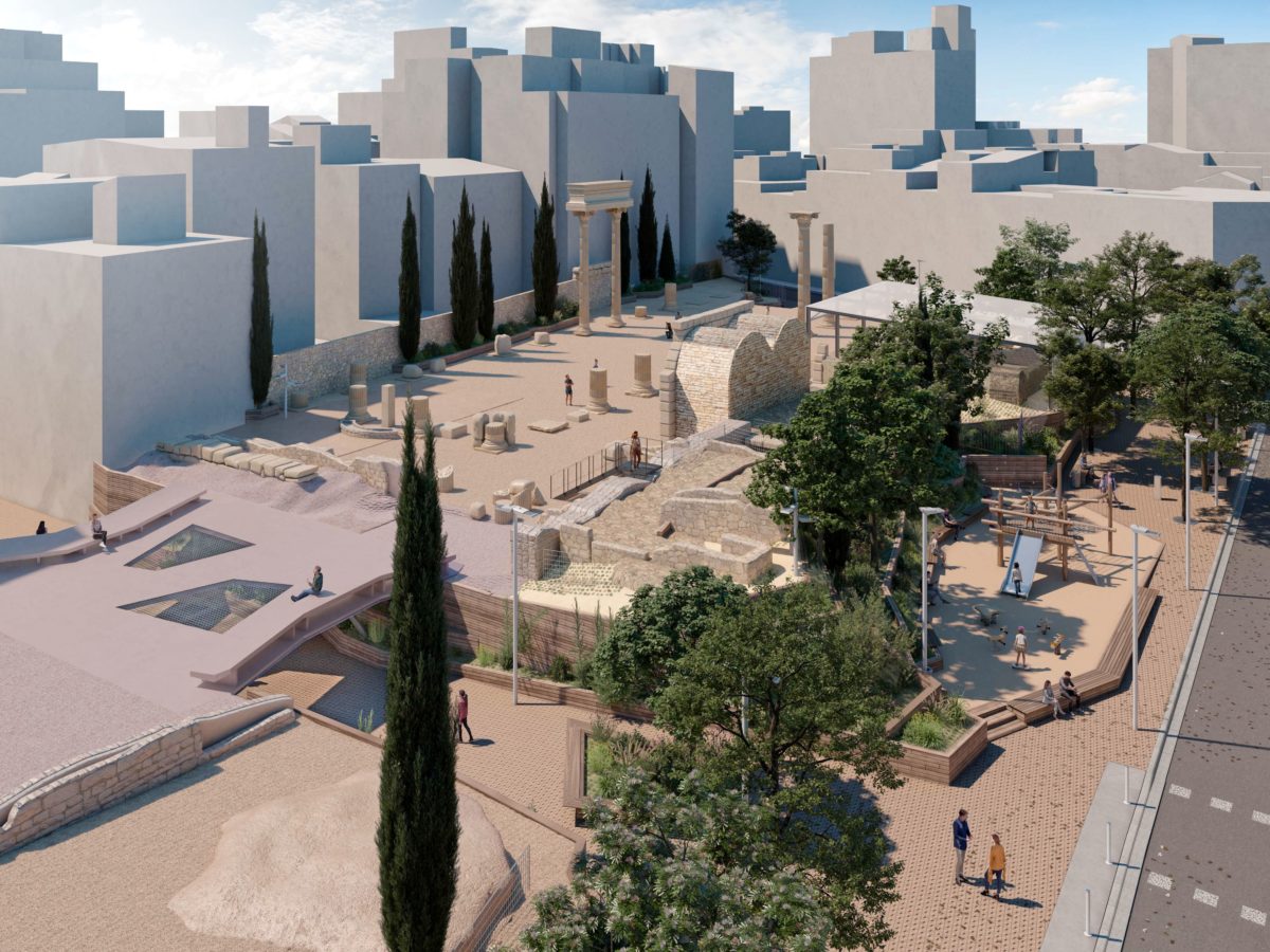 La transformació del Fòrum de la Colònia arrencarà la setmana vinent
