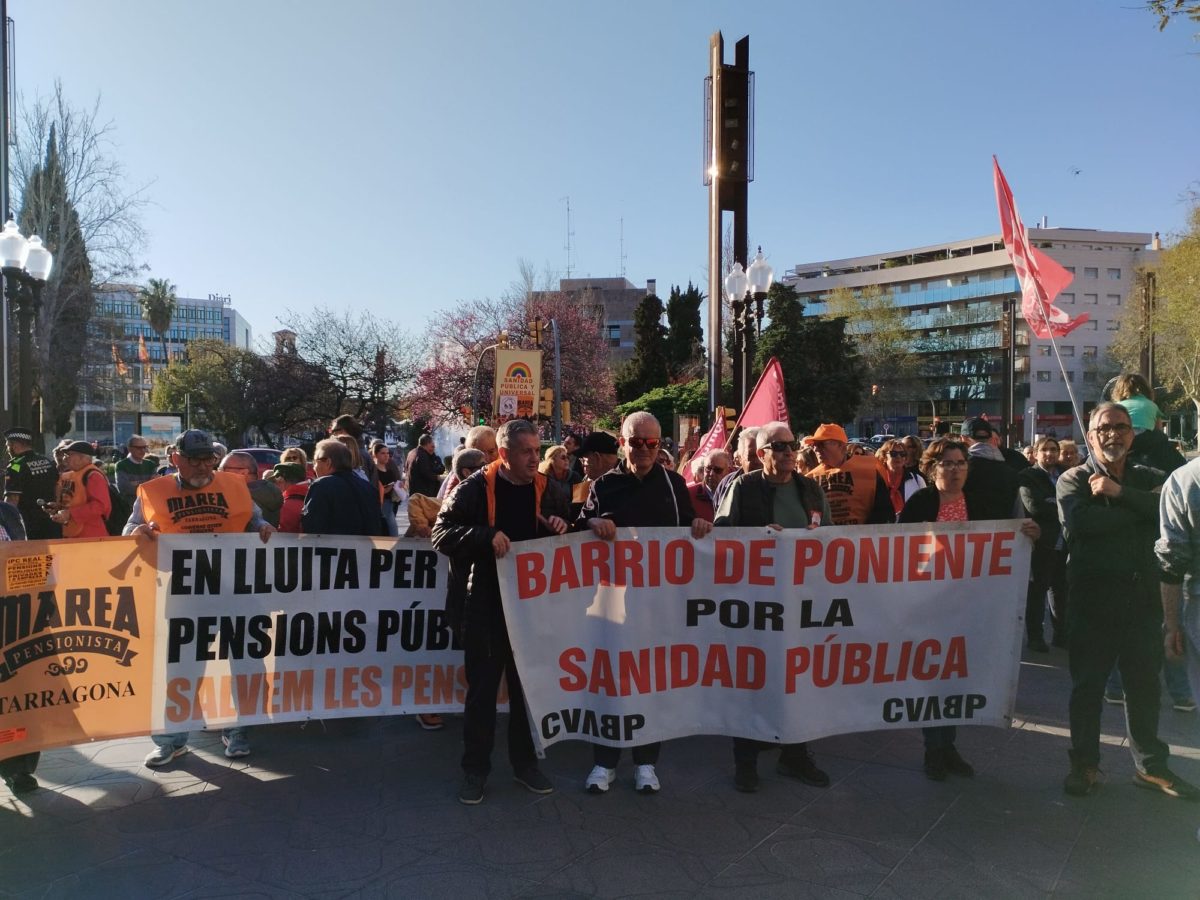 Manifestació Plataforma Sanitat Pública